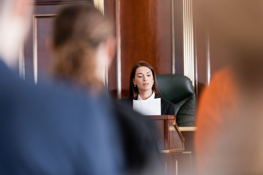 Plaintiff tries their pre-settlement case in front of a judge