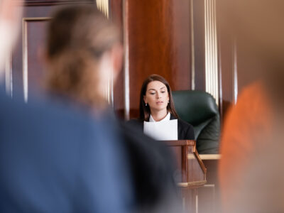 Plaintiff tries their pre-settlement case in front of a judge